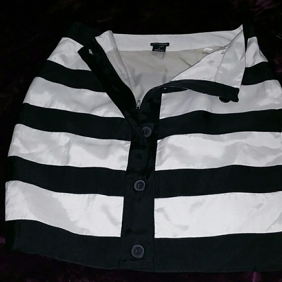 Club Monaco Stripe Skirt - Picture 6 of 8